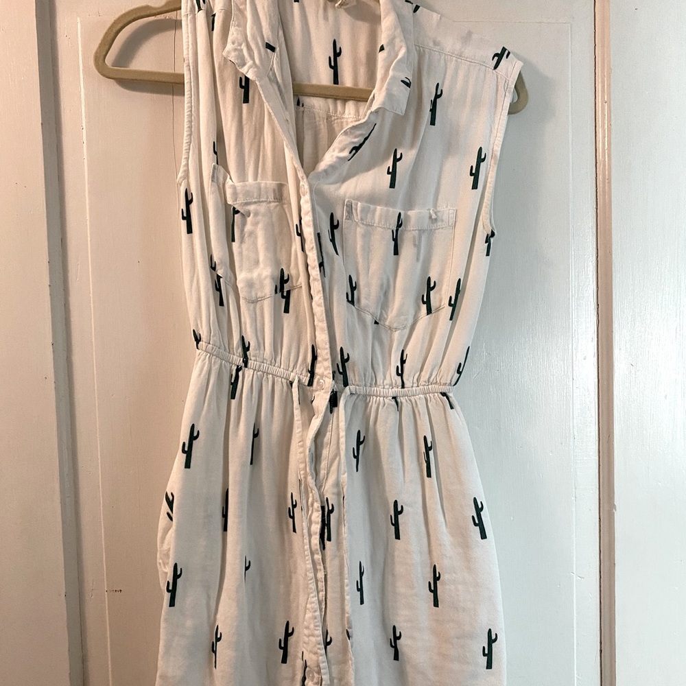 Cactus dress, fiesta dress